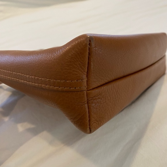 EUC Madewell Zip-Top Transport Crossbody English saddle tote - Picture 8 of 11